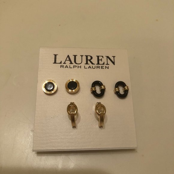 Ralph Lauren Jewelry New 3 Pack Ralph Lauren Earrings Poshmark